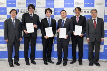 【若手研究者支援】4/22開催：2025年度 東京都立大学 若手研究者選抜型研究支援 採択者の表彰式を開催しました